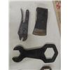 Image 4 : Old Wrenches, Axe Heads, Plus More 