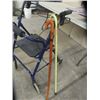 Image 4 : 4 Wheeled Walker and 2 Canes 