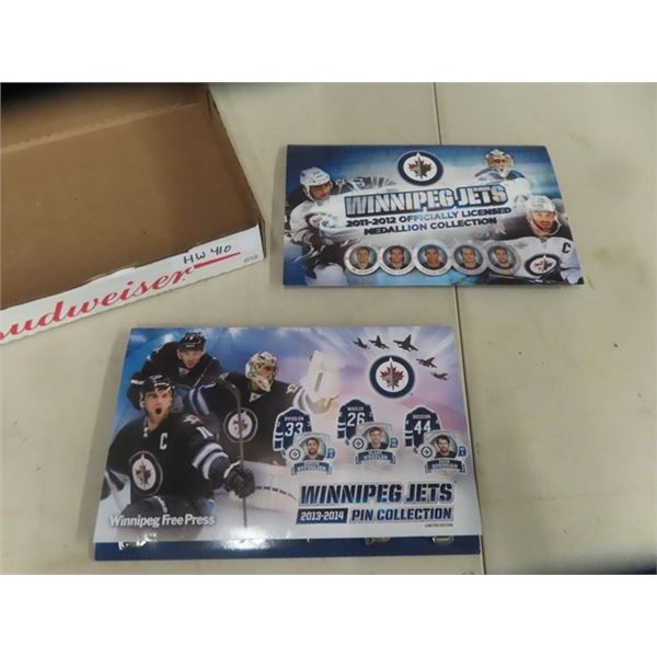 Winnipeg Jets 2011/2012 Medallion Collection, 2013/2014 Pin Collections 