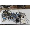 Image 1 : Large Assortment Cables, Plug Adapters, Mobile Inverter, Router, plus more
