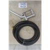 Image 1 : Fill- Rite Fuel Nozzle with Approximately 15 ' of 1" Fuel Transfer Hose 