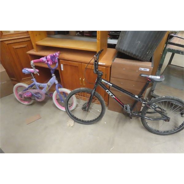 Small Boys BMX Style Bike, Little Princess Bike