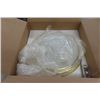 Image 4 : Curved Chrome Light Fixture, Sensor Light, Timer, 16" Flush Mount Light