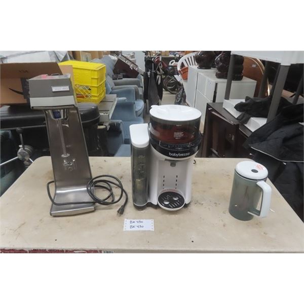 Baby Breeza Formula Maker, Hamilton Beach Milkshake Machine