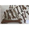 Image 3 : Many Antique Wrenches - Great Wall Display Items