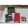 Image 1 : Mastercraft Socket Set in Case- Metric, 2 Bit Sets in Cases, Assorted Bits 