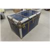 Image 2 : Metal Travel Trunk- No Tray,  20"×20"×36"