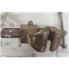 Image 6 : 2 Heavy Cast Bench Mount Hand Grinders , Small Bench Vice, 1 Grinder is McCormick 