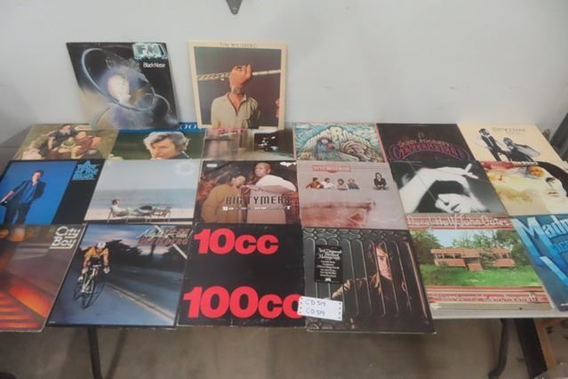 20 Assorted Records - Rock , Rap , Blues