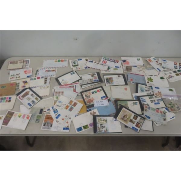 Assorted Used Stamps & 1st Day Covers