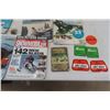 Image 7 : Snowmobile Magazines, Newsletters, Brochures, Stickers, plus more