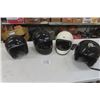 Image 1 : 4 Assorted Snowmobile Helmets - Insides Are Dry & Brittle