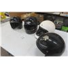 Image 3 : 4 Assorted Snowmobile Helmets - Insides Are Dry & Brittle