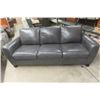 Image 1 : Leather Couch 82" Wide - Nice Condition