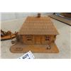 Image 2 : Wood CArved Ornaments ; Bear, Bird, Cabin, plus more