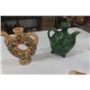 Image 2 : Assorted Animal Ornaments, Fancy Ashtray, Salt + Pepper Birds, plus more