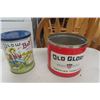 Image 2 : Tobacco  Tins, Scotch Whiskey Store Bottle, 9 Cigarette Packs - empty