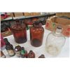 Image 2 : Assorted Beer Bottles, 3 Syrup Jugs, Metal Chiller Bin