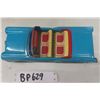 Image 2 : Pressed Tin 1950's Ford convertible Friction Toy - Haji Japan 8" Long