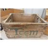 Image 2 : Teem Soda Pop Wooden Crate, Wooden Egg Crate, Hills Bro's 20 lb Coffee Tin