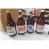 Image 2 : 10 Assorted Beer Bottles - 22 oz + Higher - Most Have Paper Labels