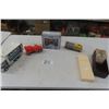 Image 1 : Orange County Chopper Pex, Lazy Boy Metal Truck, Friction Train, View Master, Bakelite Storage with 