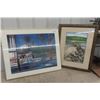Image 1 : 2 Pictures/ Prints ; 30" x 36" & 24" x 32" 