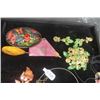 Image 2 : Tray of Miscellaneous Jewelry ; Brooch, Bracelet, Cuff Links, Necklace, plus more