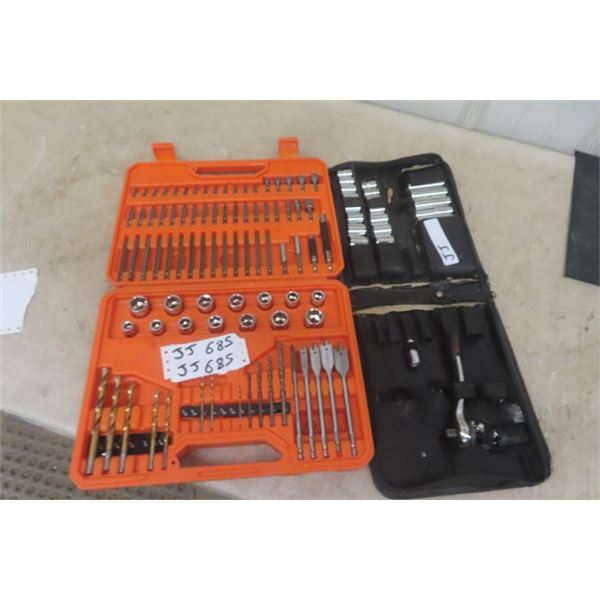 3/8  Socket Set, Drill Bits, Screw Extractor