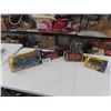 Image 1 : 4 Die Cast Cars with Boxes - 2009 Corvette Scale 1:18, Chevrolet Corvette 1:24 Scale, Opel Speedster