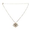 Image 1 : Chanel Gold Camellia Pearl Necklace