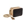 Image 2 : Chanel Black Leather Mini Chain Camera Bag