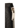 Image 6 : Saint Laurent YSL Black Crocodile Zip Pouch