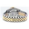 Image 9 : Rolex Mens Stainless Steel and Yellow Gold MOP String Diamond 36mm Datejust