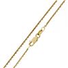 Image 7 : Long 14K Yellow Gold 0.65 ctw 9 Round Brilliant Graduated Diamond Journey Pendan