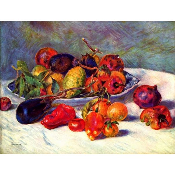 Renoir - Still Life With Tropical Fruits