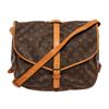 Image 1 : Louis Vuitton Brown Monogram Canvas Saumur 35 Messenger Bag