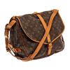 Image 2 : Louis Vuitton Brown Monogram Canvas Saumur 35 Messenger Bag