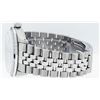 Image 7 : Rolex Mens Stainless Steel White Diamond & Sapphire 36MM Datejust Wristwatch