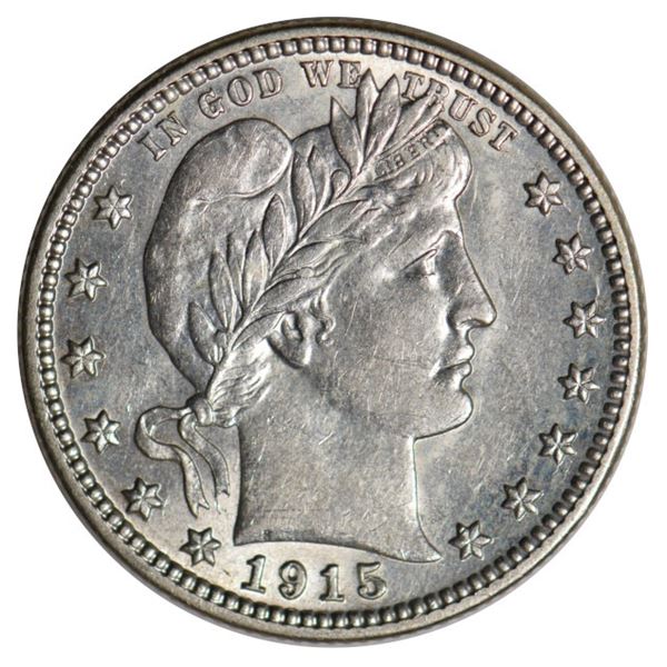 1915-D Barber Quarter