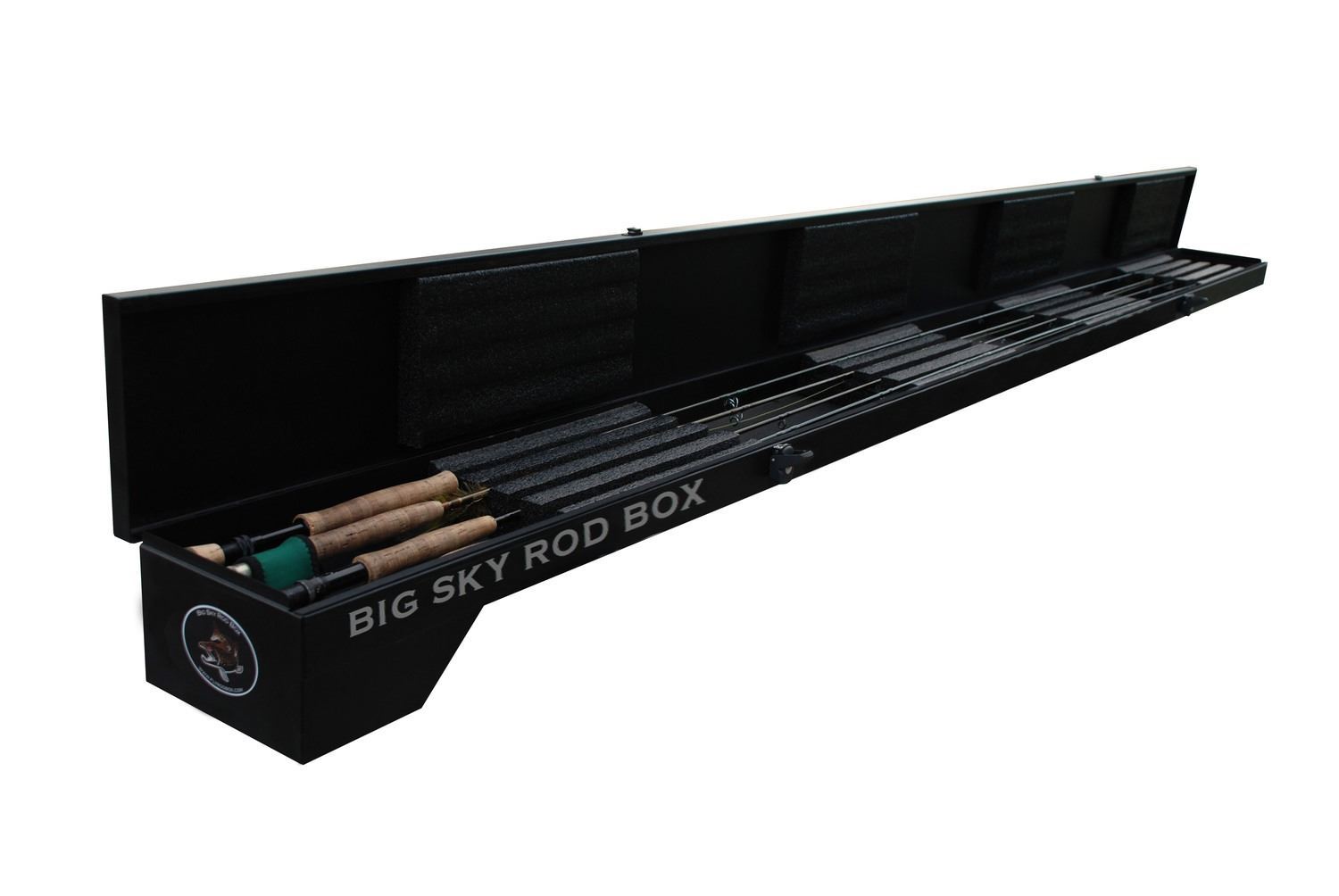 Big Sky Rod Box Original 4 Rod truck top aluminum rod box (No shipping ...