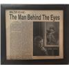 Image 1 : Big Eyes Walter (Christoph Waltz) Framed Newspaper Article Movie Props