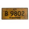 Image 1 : Resident Evil: The Final Chapter Pakistan License Plate Movie Props