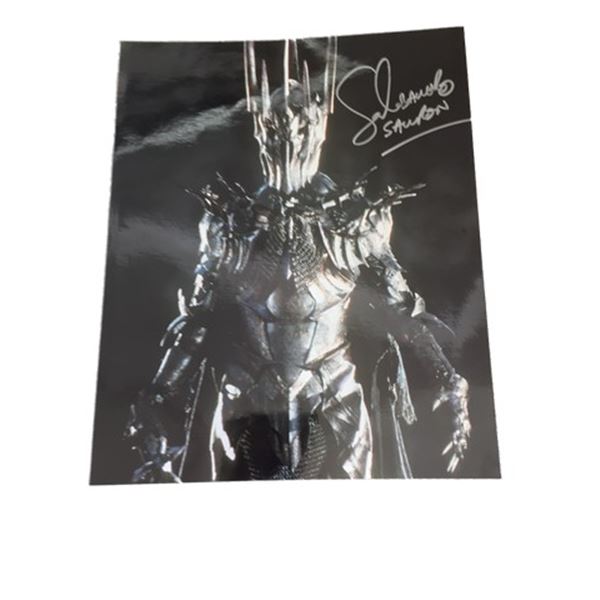 The Lord of the Rings Trilogy Sala Baker Signed Photo