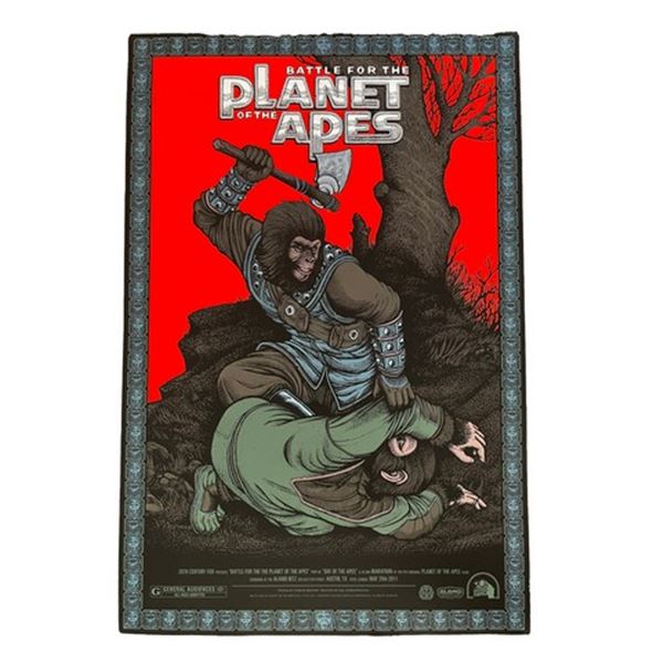 Battle For The Planet of the Apes Poster