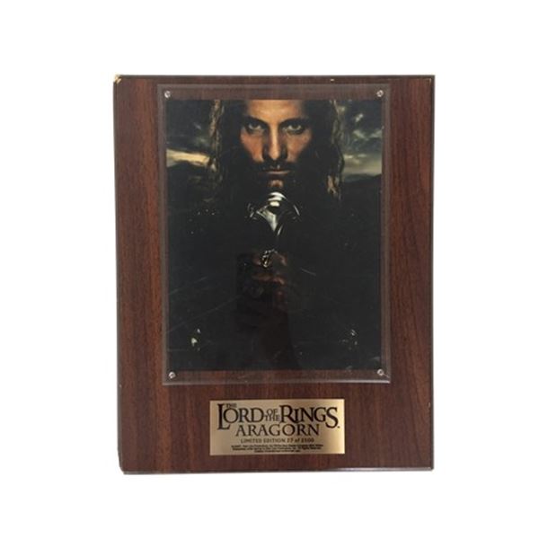 Lord of the Rings Aragorn LE Plaque