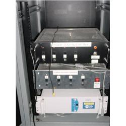 SERVER RACK, UPS, 2 POWER DISTRIBUTON BOXES