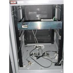SERVER RACK, MODEM