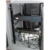 Image 1 : SERVER RACK, MODEM, CPU, POWER STRIP