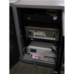 SERVER RACK, SMART POWER, CPU, MODEM, POWER STRIP